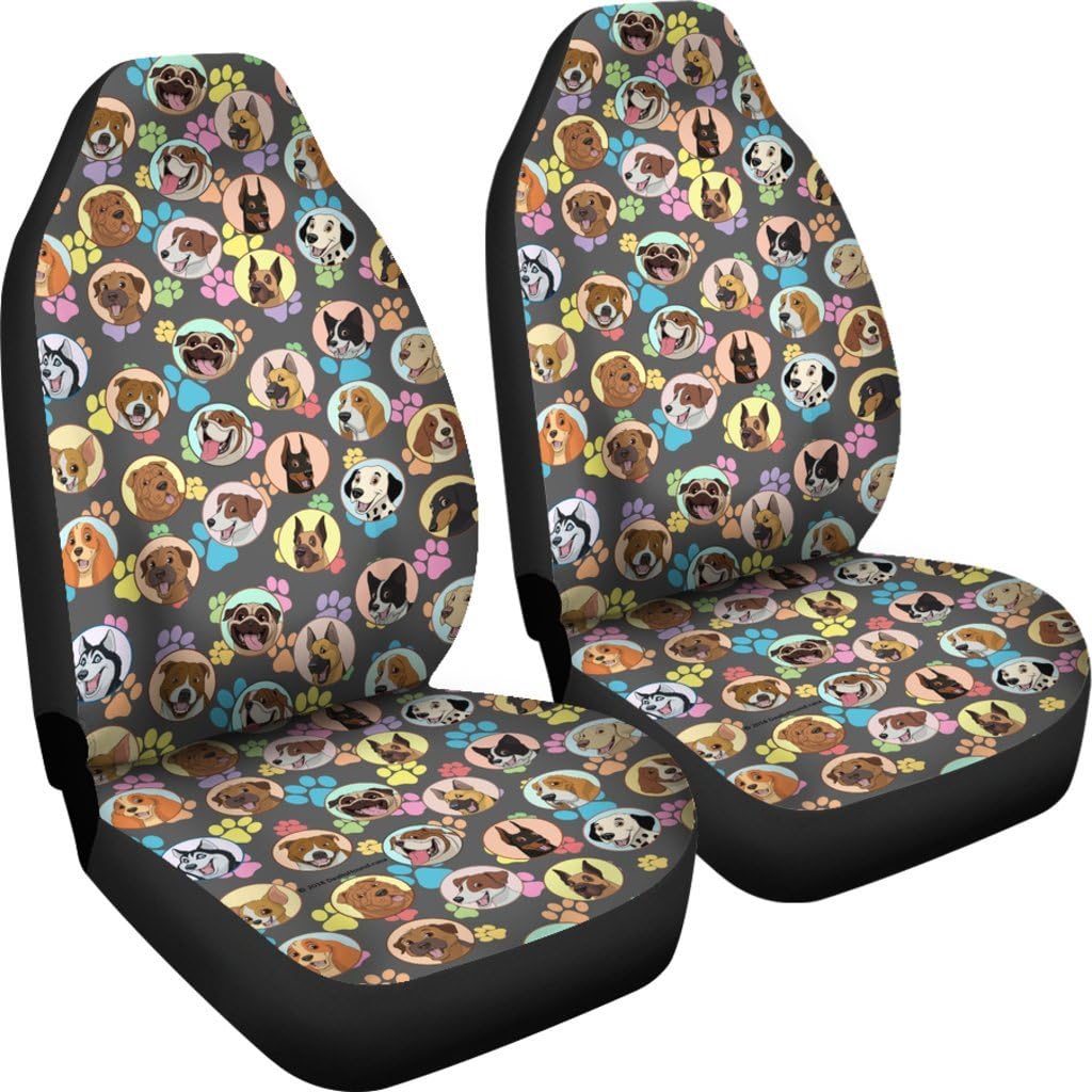 Microfiber Car Seat Covers Set of 2 Z16012
