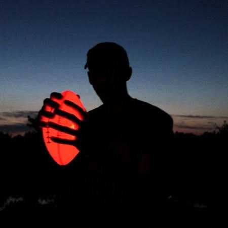 Glow in The Dark Light Up Footballs Z92734