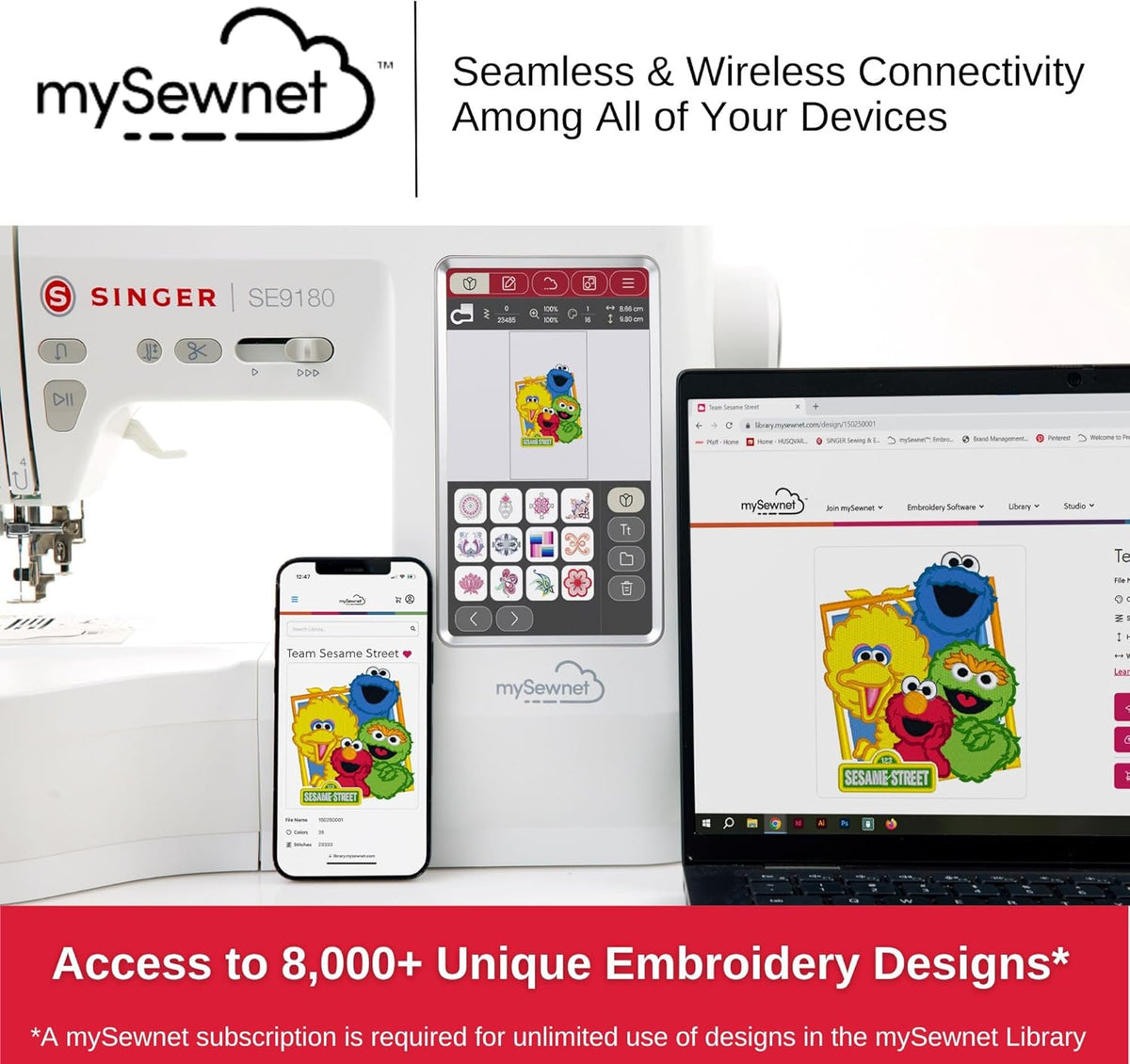Sewing and Embroidery Machine E7660