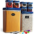 8pc Airtight Plastic Food Storage Containers with Lids P927653