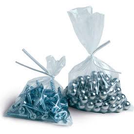 15x22 x 11x22 LDPE Lay Flat Poly Bag, 4 mil, Pk1000 C47927