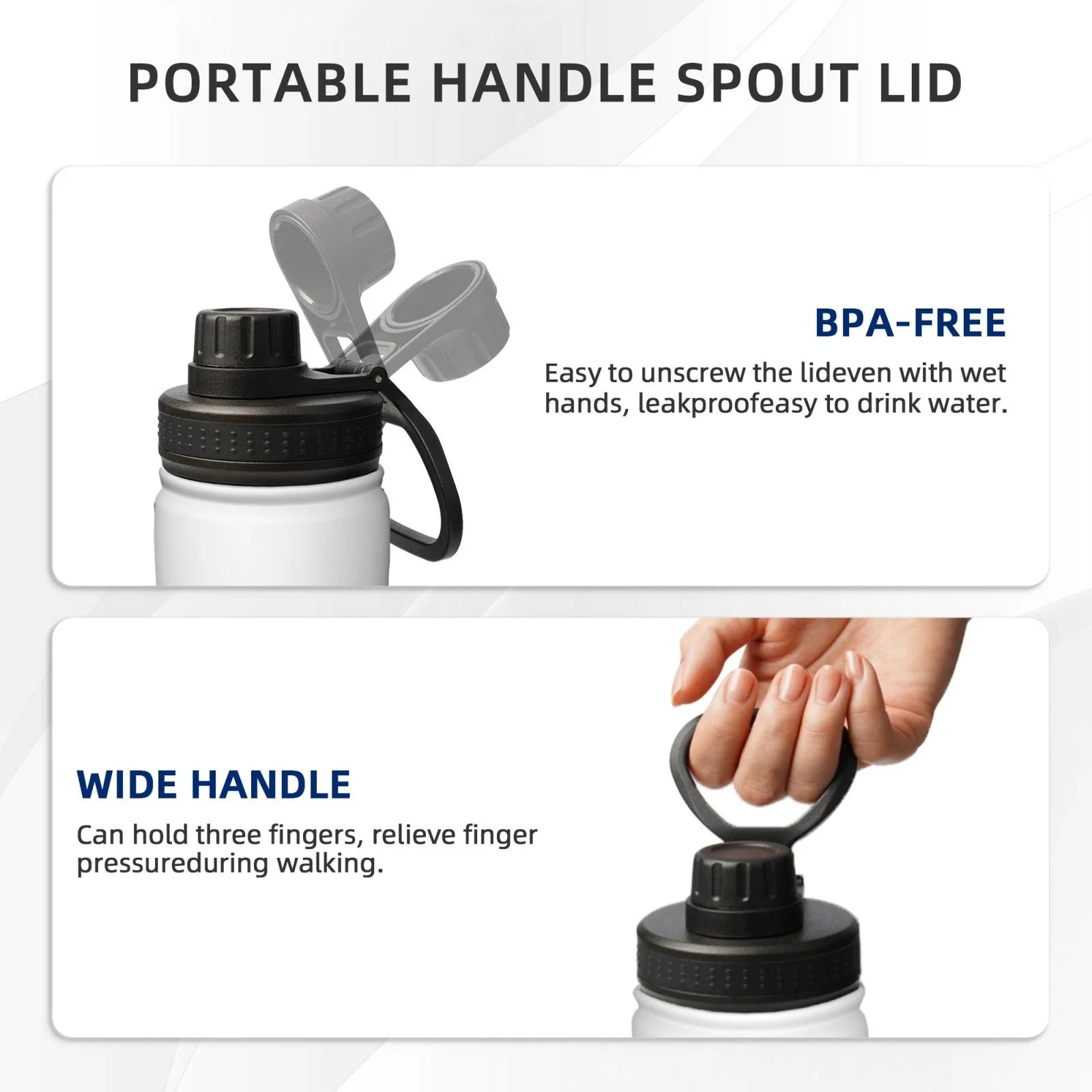 18OZ Stainless Steel Insulated Water Bottle Y67436