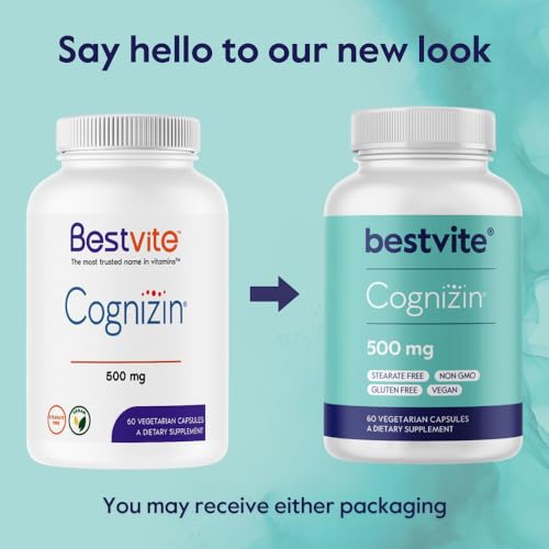 120 Vegetarian Capsules Citicoline 500mg L191545
