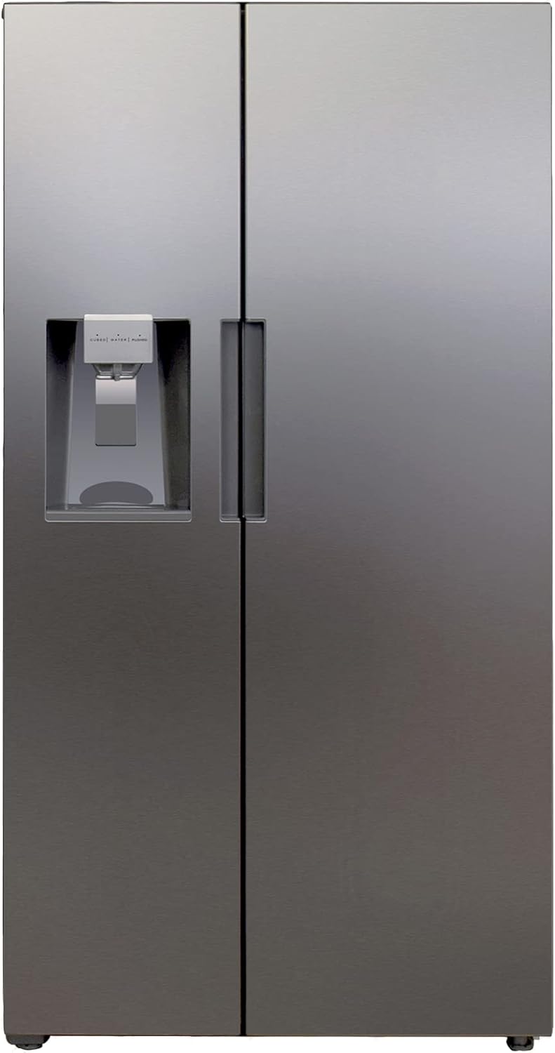 36 Inch French Door Refrigerator 26.3 Cu.Ft Freestanding with Auto Ice Maker and Water Dispenser Stainless Steel X117377