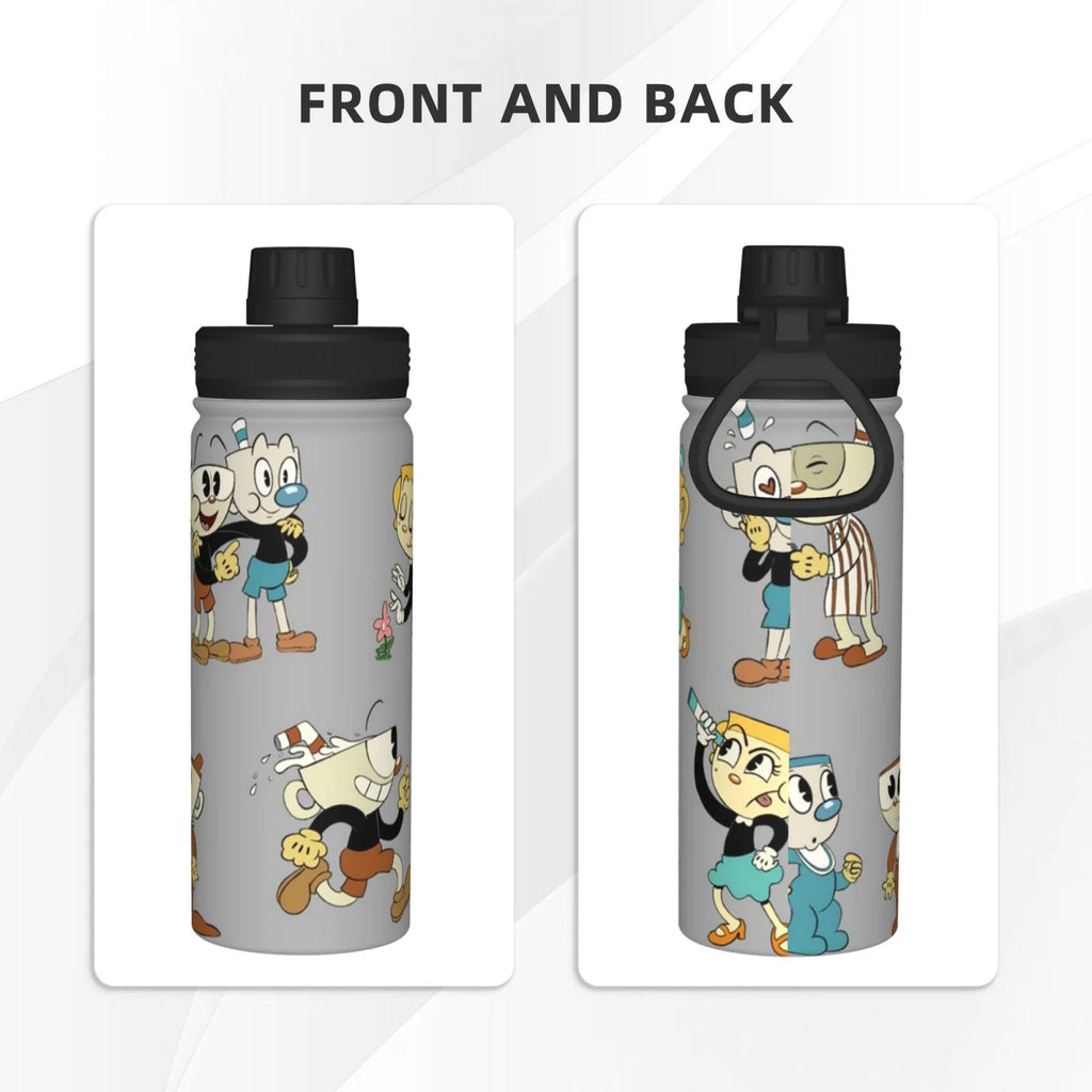 18OZ Stainless Steel Insulated Water Bottle Y67436