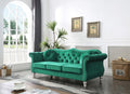 Green Velvet Sofa T1487