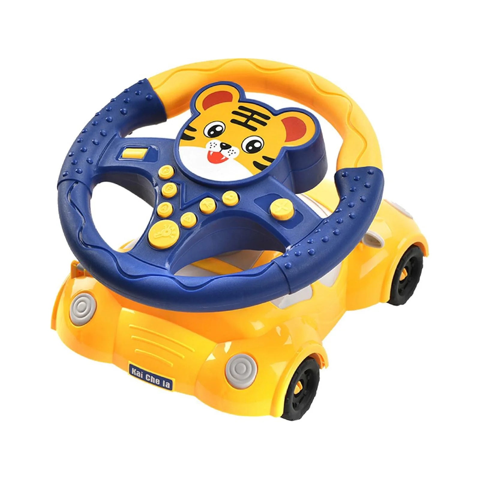 Tiger Simulation Steering Wheel Car Toy E279809