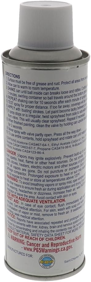 Snow White 6oz Microwave Cavity Spray Paint S65272