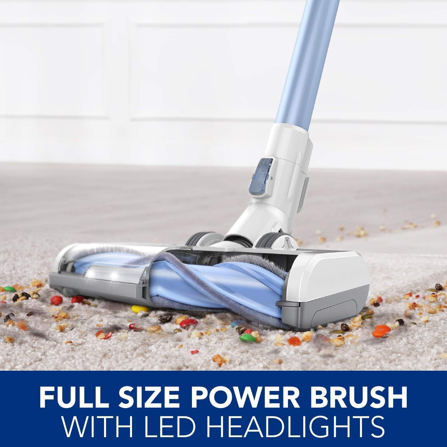 Cordless Vacuum Cleaner with Soft Roller Brush F4855
