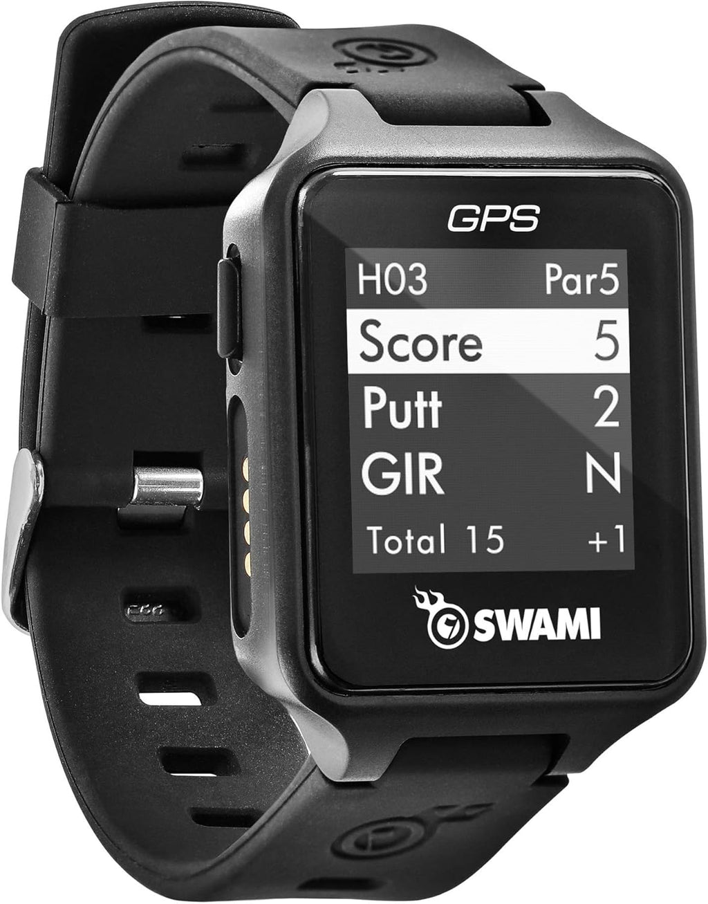 Black Golf GPS Watch X4371