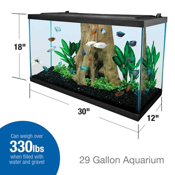 29 Gallons Glass Aquarium F513