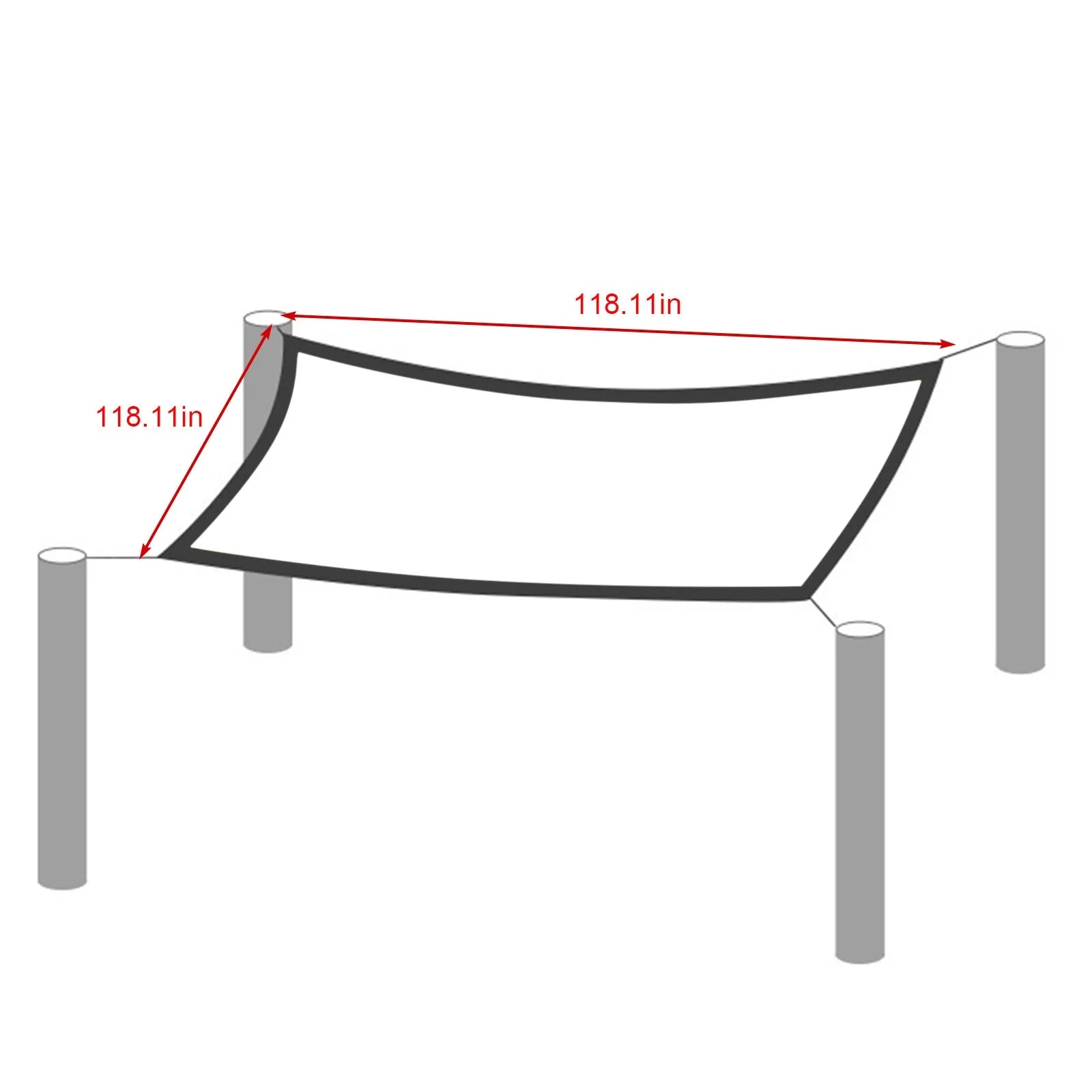 Clear Tarps Vinyl Coated PVC Tarps With Rustproof Grommets H39251