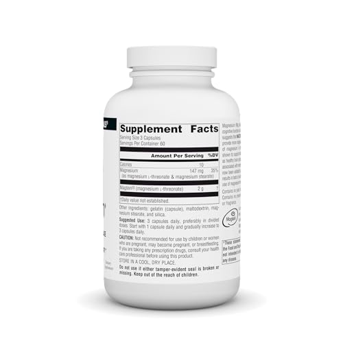 90 Capsules Magnesium L-Threonate K28441