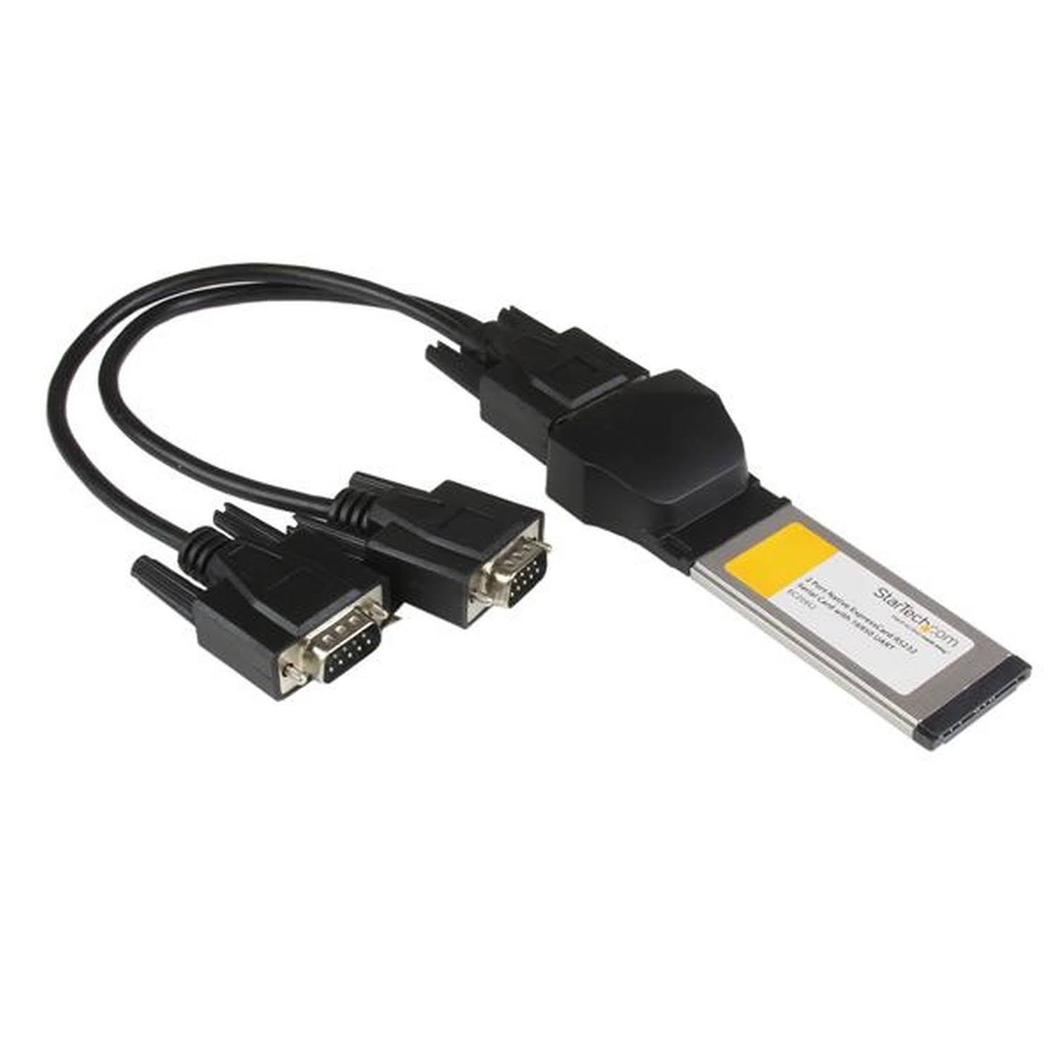 2 Port Native ExpressCard RS232 Serial Adapter Card A32541