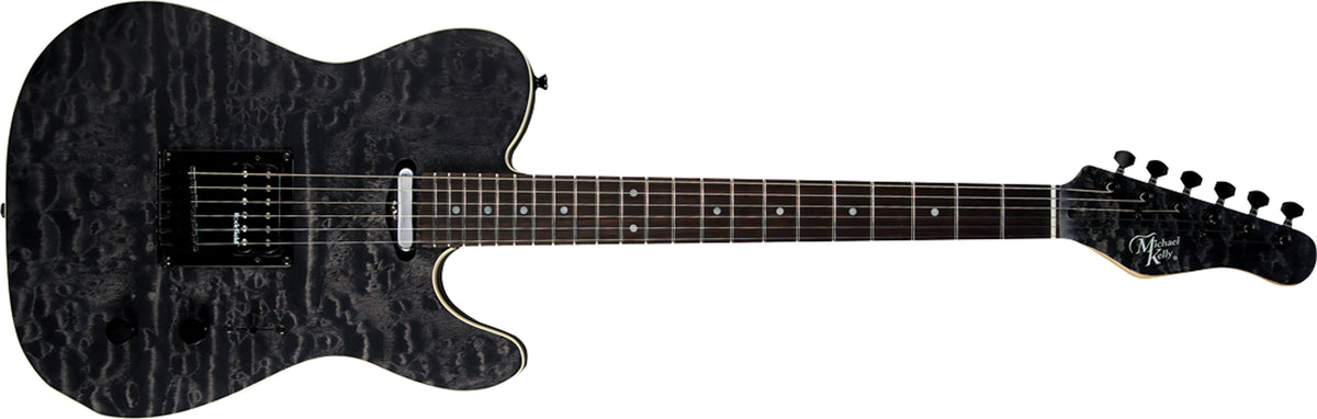 Satin Black Wash Electric Guitar W5589
