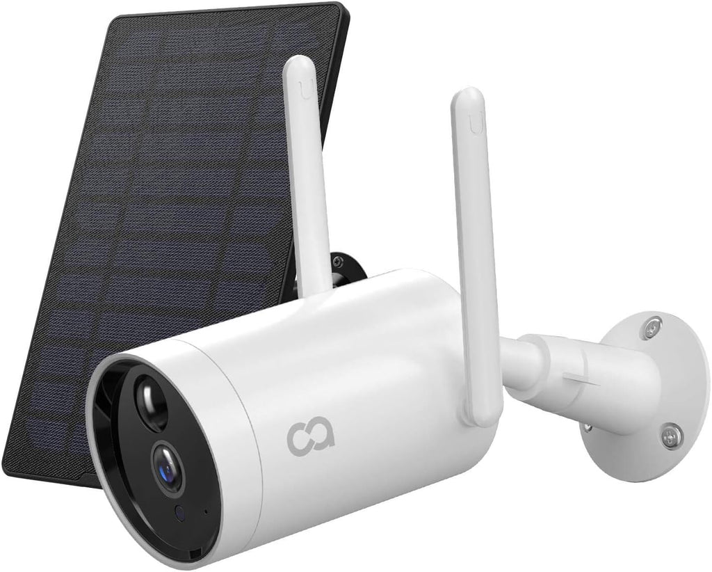 Wireless Solar Security Camera Outdoor, 15000mAh Rechargeable Battery, 1080P, IP66 L258264
