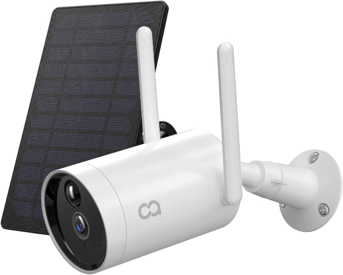 Wireless Solar Security Camera Outdoor, 15000mAh Rechargeable Battery, 1080P, IP66 L258264