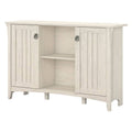 Antique White Storage Cabinet with Doors J78458