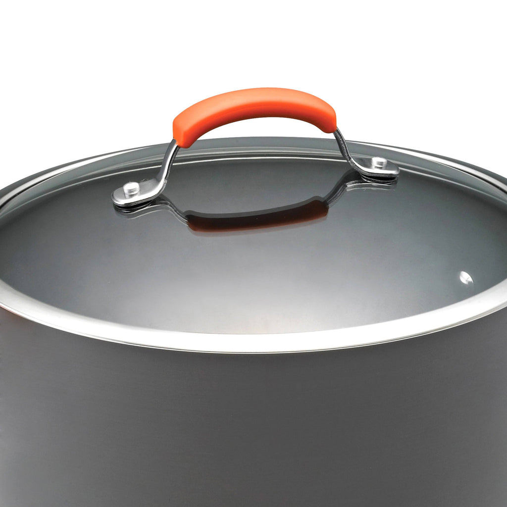 10 Qt. Hard Anodized Covered Stockpot M496883