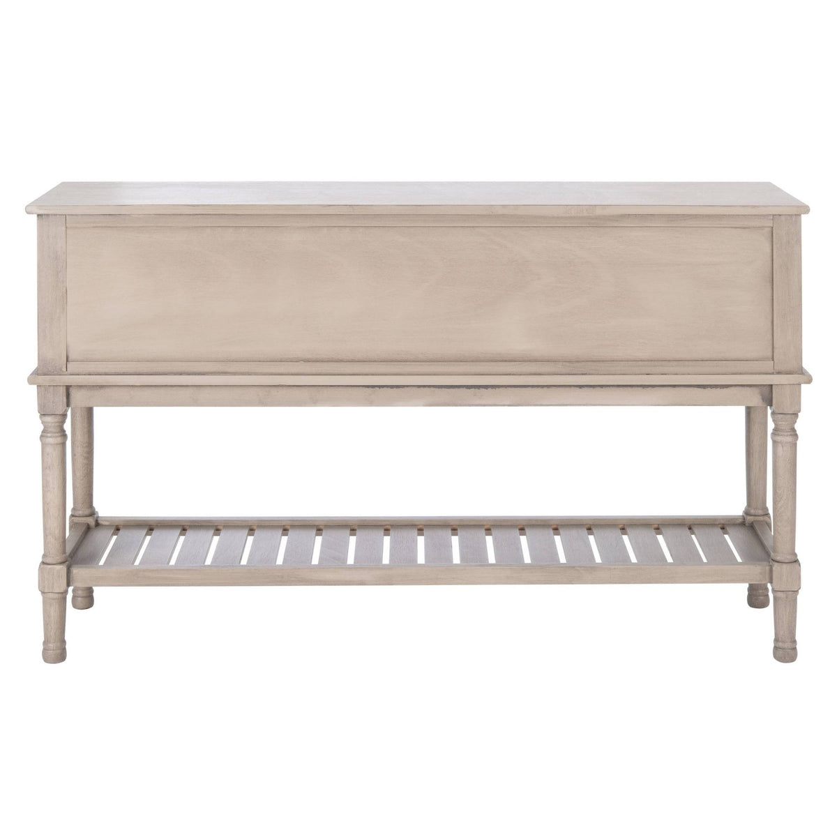 2 Drawer 2 Door Greige Console Table P832808