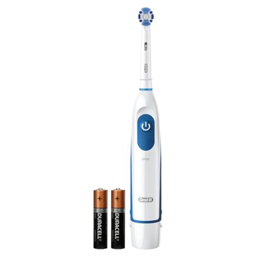 Blue and White Battery Powered Electric Toothbrush L1180