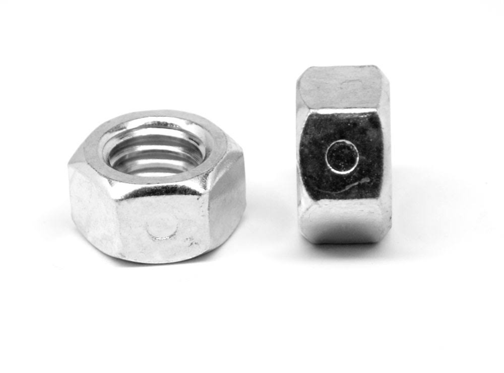 1/4x22-20 Coarse Thread Reversible 2-Way All Metal Locknut Low Carbon Steel Zinc Plated Pk 1750 P23094