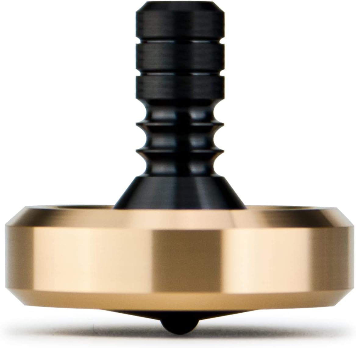 Brass Spinning Top with Titanium Stem, Pack of 2 V344