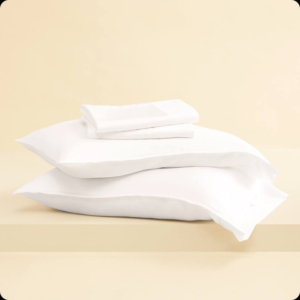 Twin Light Gray Eucalyptus Sheets A66785