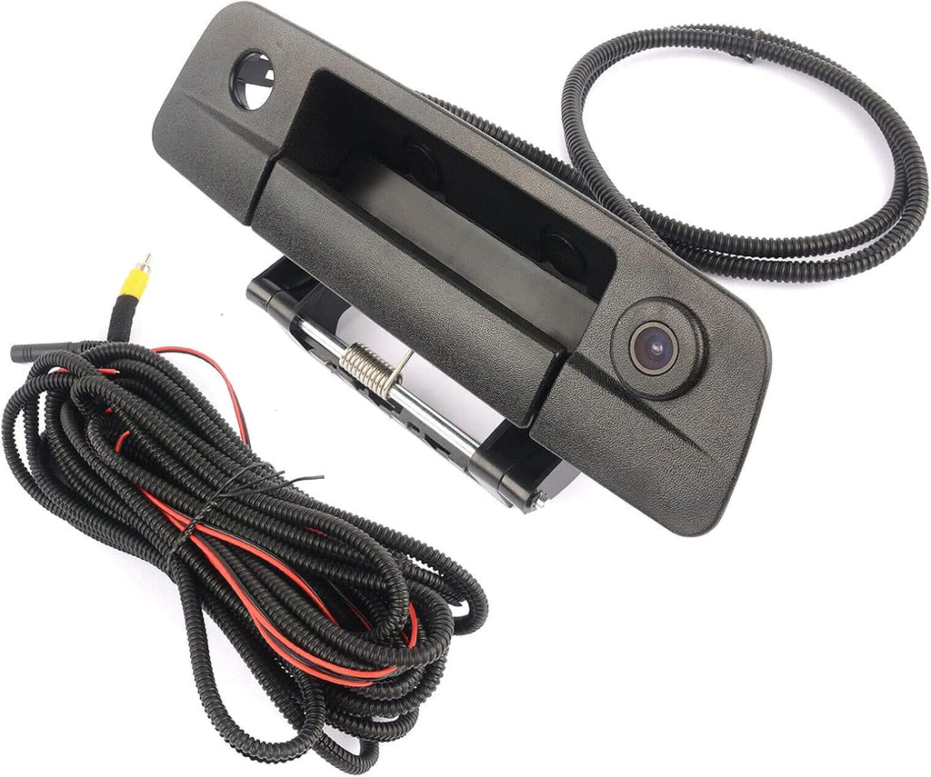 Rear View Back up Camera with Tailgate Reverse Handle Replacement for Dodge Ram Pickup Pack of 2 X14899