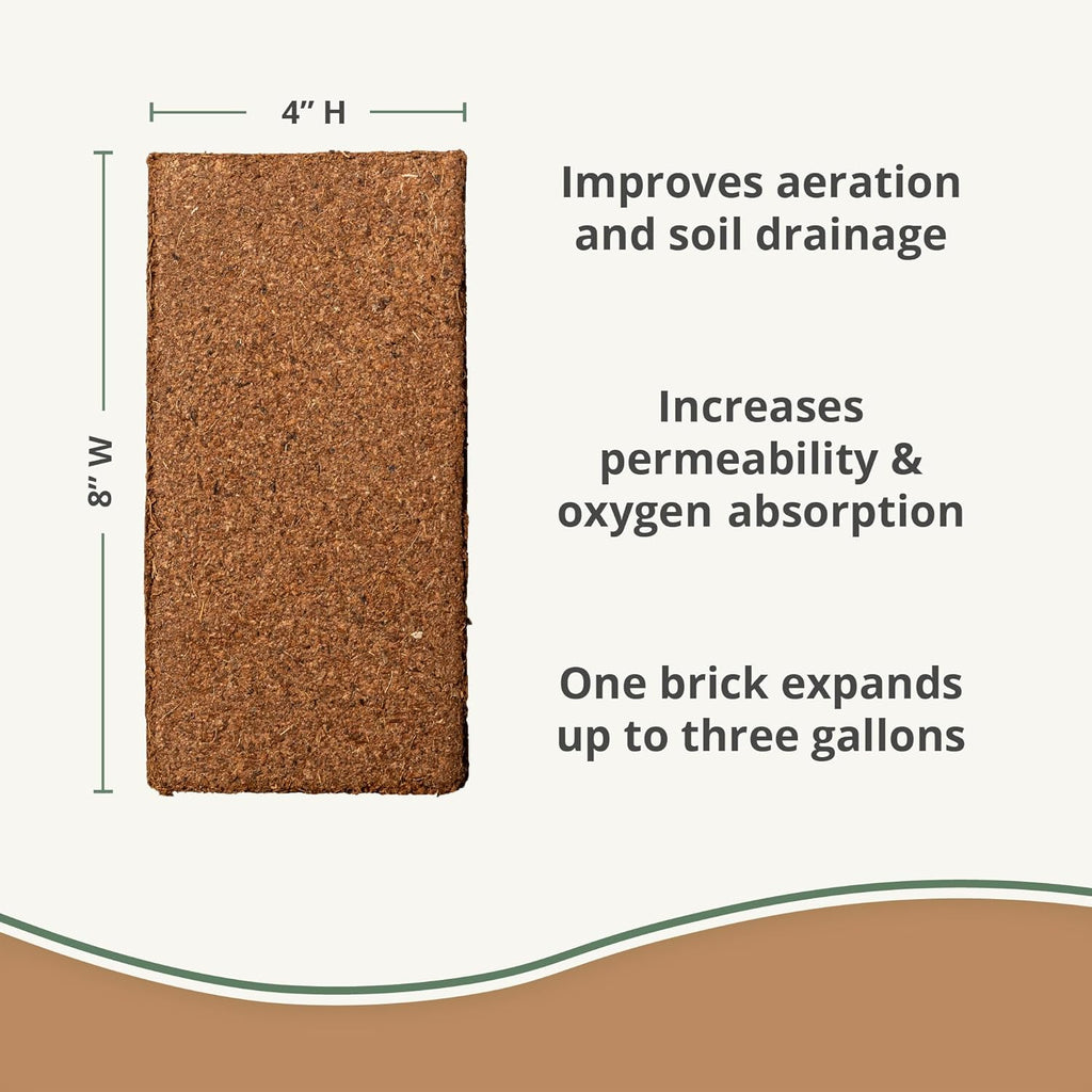 Myco Bliss Powder (1lb) + Coco Coir 650gm Bricks (2-Pack) X5334