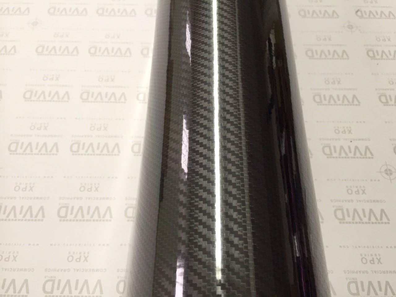10ft x 5ft Black Carbon Fiber Vinyl Wrap C654704