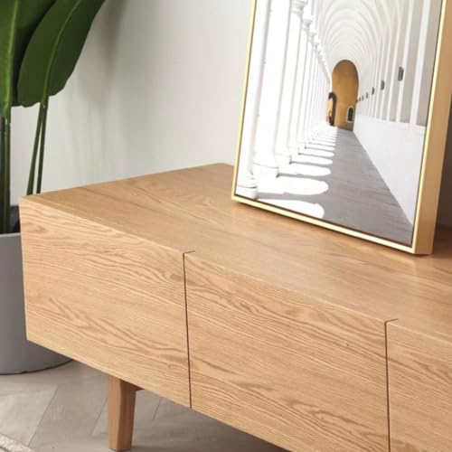 White Oak Cherry Wood Solid Wood TV Cabinet Z31769