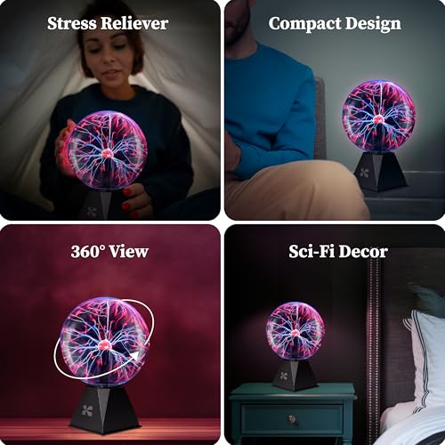 7 Inch Plasma Ball Lamp W5086