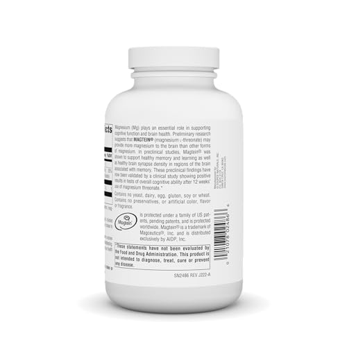90 Capsules Magnesium L-Threonate K28441