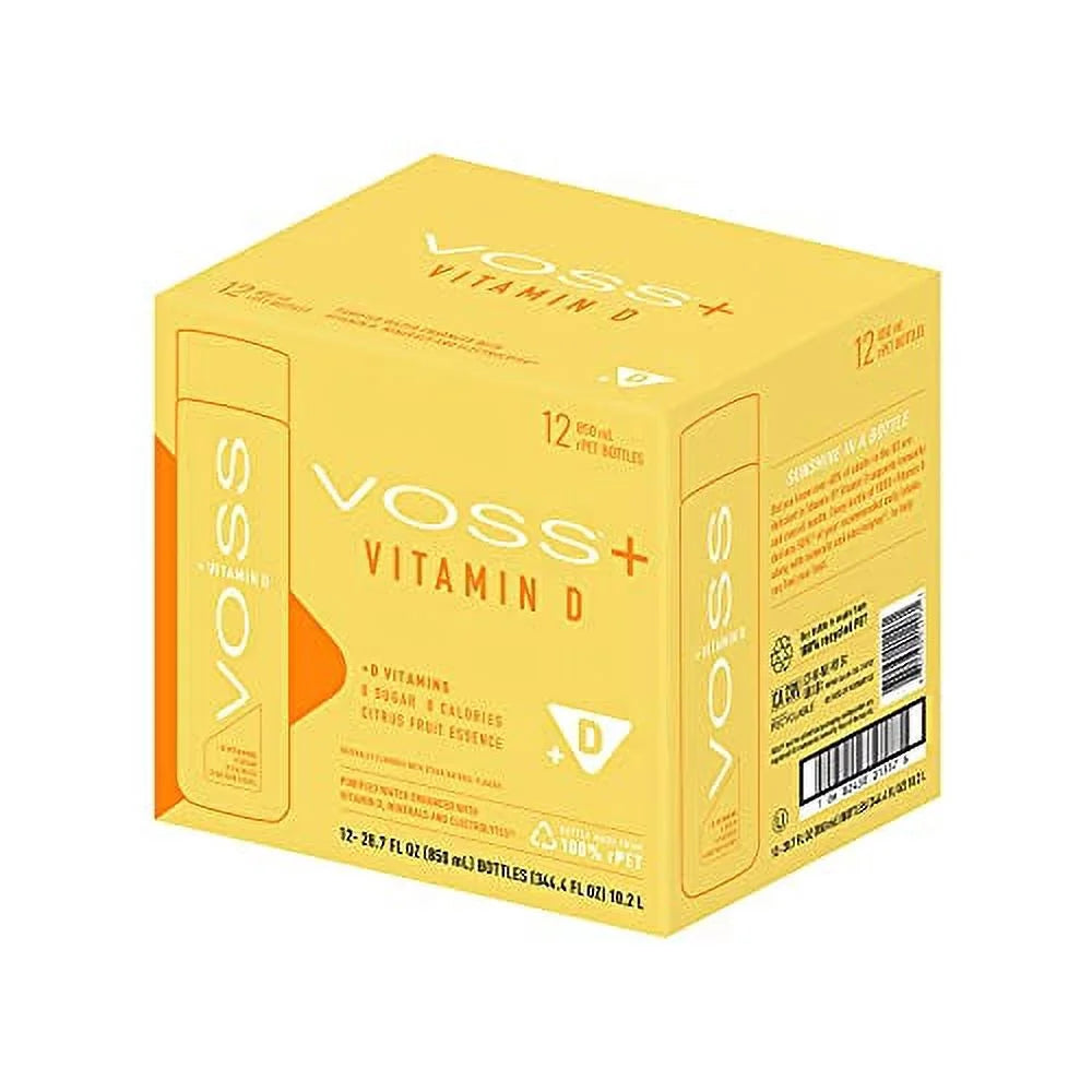 Purified Water with Vitamin D and Electrolytes, 850ml (Pack of 12) H30046
