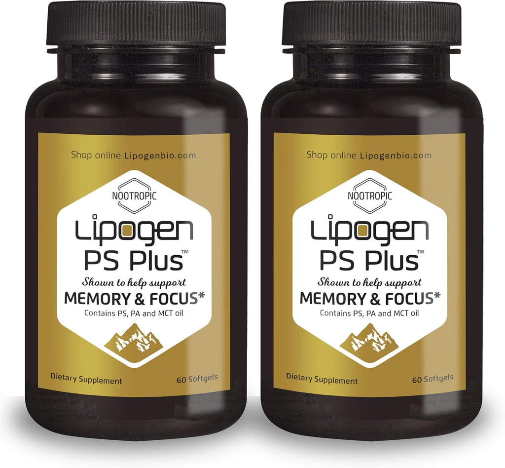 120 softgels Pack of 2 Brain Booster Supplement D2123