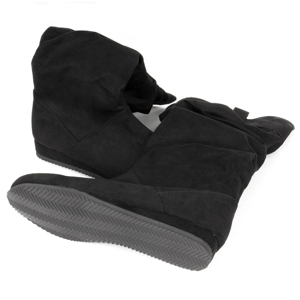 Brown Microfiber Renaissance Shoes Y3126