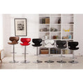 Set of 2 Leatherette Swivel Barstool Q7132