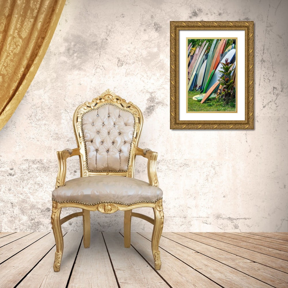 Gold Ornate Wood Framed Museum Art Print K231