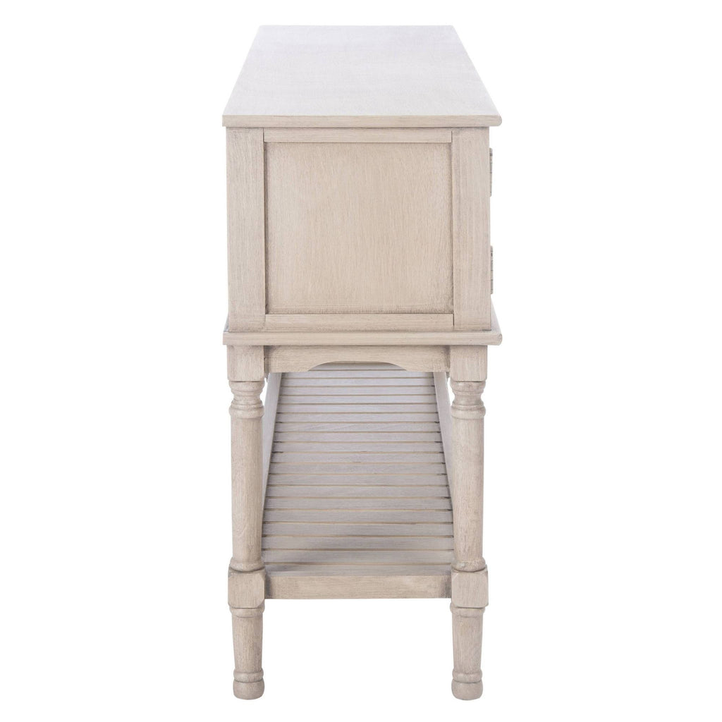 2 Drawer 2 Door Greige Console Table P832808