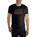 Black American Flag T-Shirt K43344