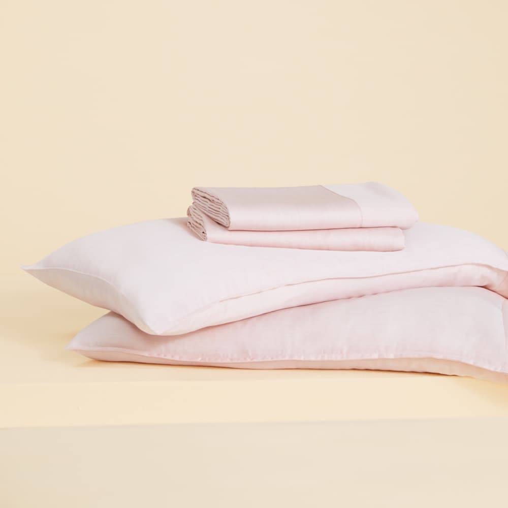 Twin Light Gray Eucalyptus Sheets A66785