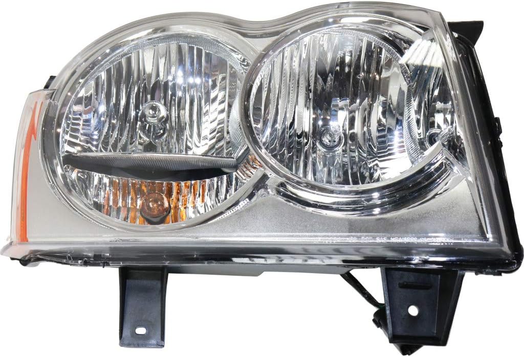 Headlight Assembly for Jeep Grand Cherokee 2005-2007 Passenger Side O70904