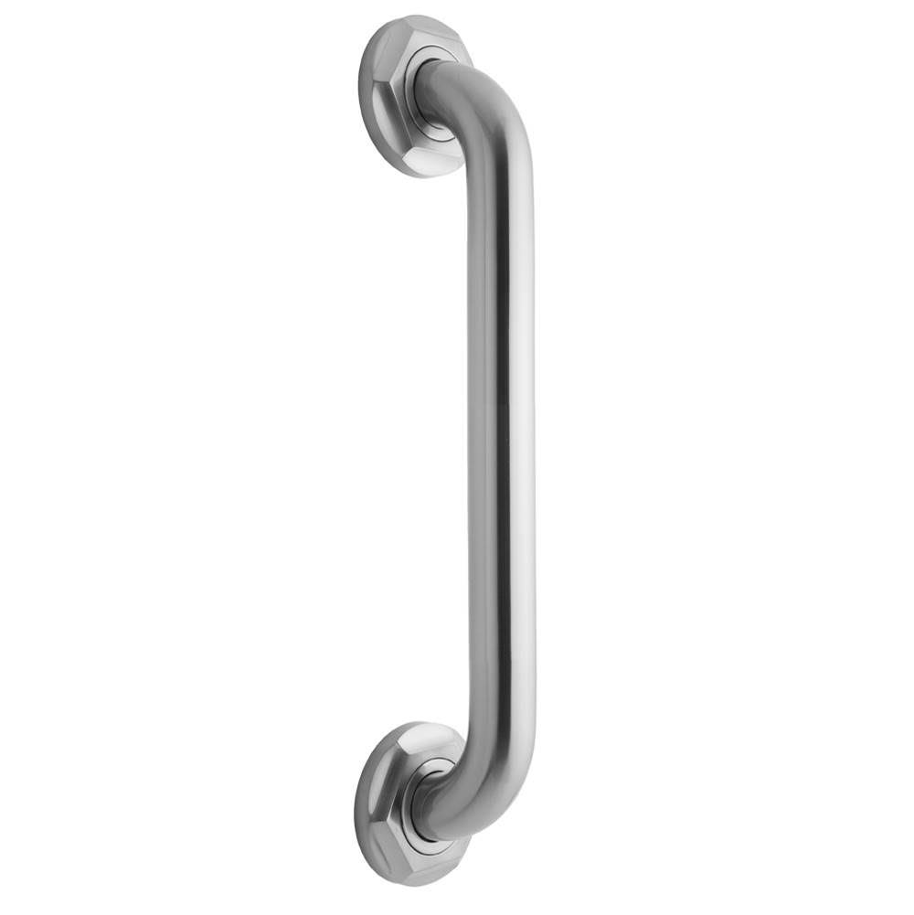 32x22 White Grab Bar with Hex Flange H583