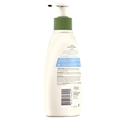 Sheer Hydration Daily Moisturizing Lotion With Soothing Oat, Fragrance-Free Body Moisturizer, 12 Fl. Oz U59197
