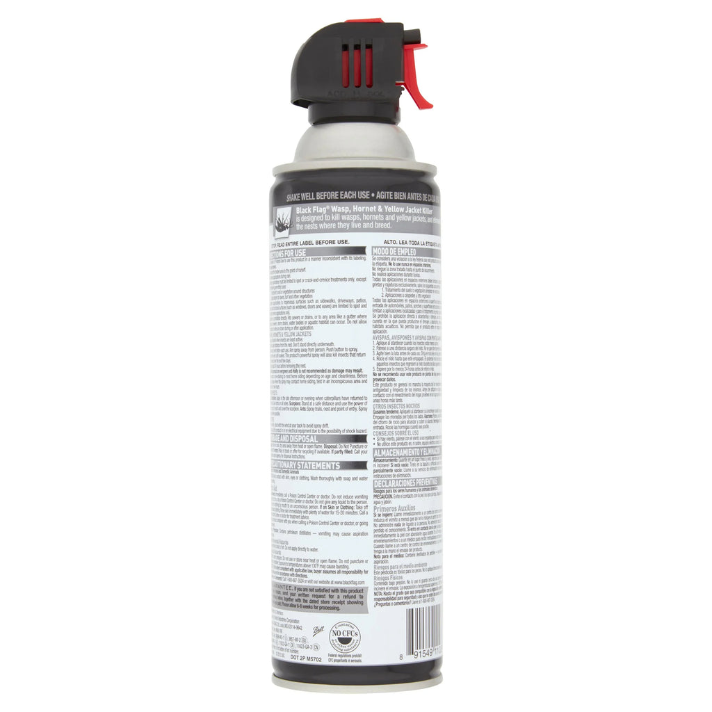 Black Flag Wasp, Hornet and Yellow Jacket Killer, 14 Ounce D987977