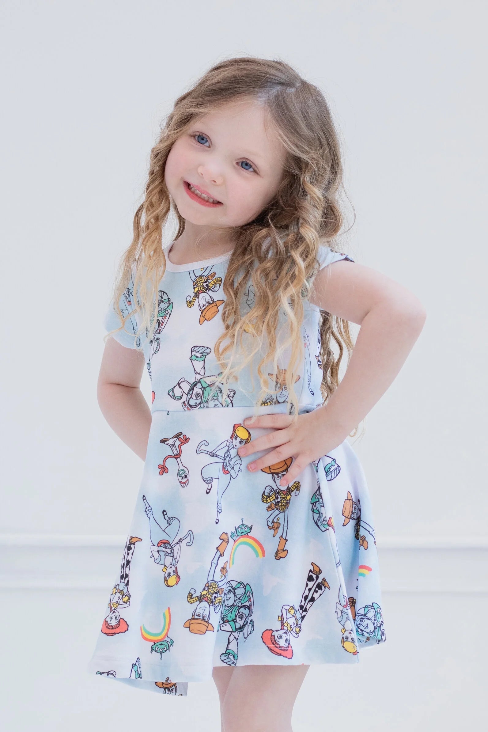French Terry Skater Dress L374
