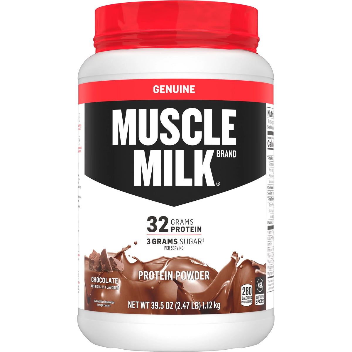 Chocolate Protein Powder, 2.47 Pound, 16 Servings G819030