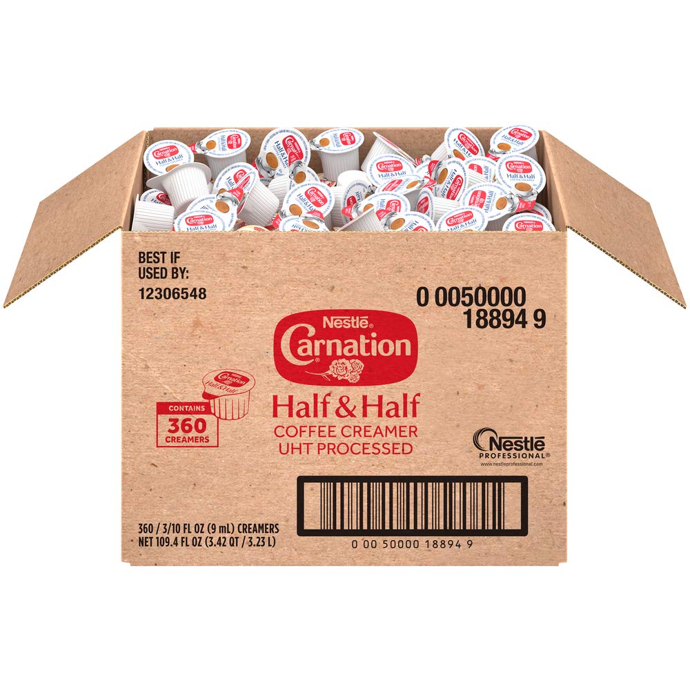 Box of 360 Half and Half Coffee Creamer I45957
