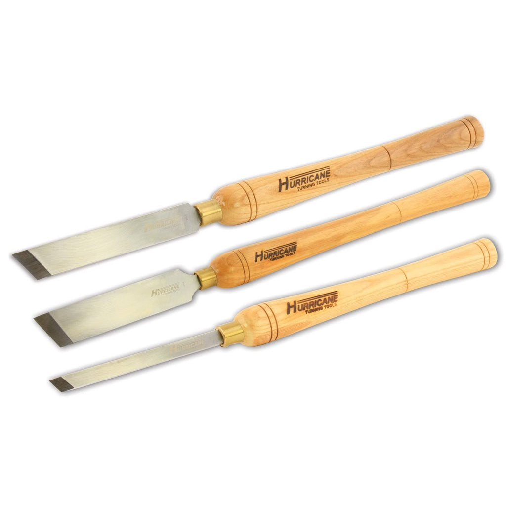Woodturning Three Piece Skew Chisel Set Y793